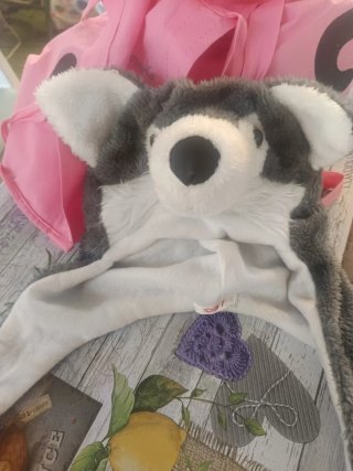 Disfraz husky peluche