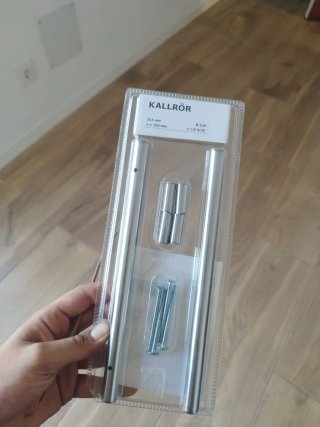 Maniglia IKEA KALLRÖR Argento