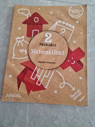 Matemáticas 2o de Primaria, solo segundo trimestre