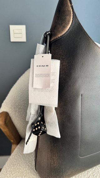 Bolso Coach Brooklyn 39 Negro/Marrón Nuevo