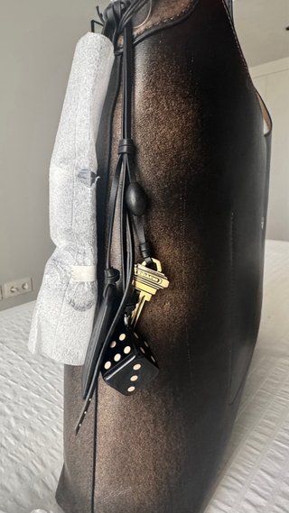 Bolso Coach Brooklyn 39 Negro/Marrón Nuevo