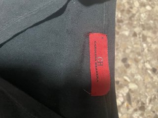 Chaleco Carolina Herrera Gris Caballero