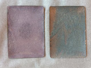 Placas de colección vintage,esmalte sobre cobre.