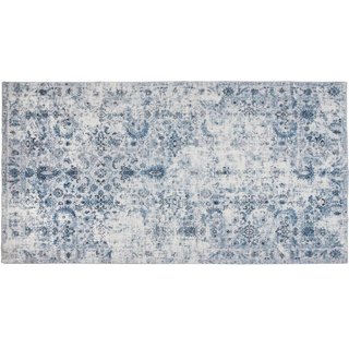 Tappeto designer vintage Amara, pelo corto · Tessuto