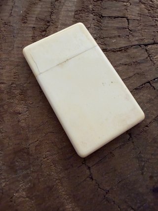 Tarjetero antiguo vintage principios S. XX