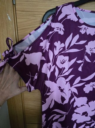 Vestido floral SHEIN talla M