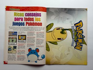 Revista Pokémon Nº14 con póster