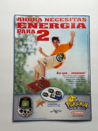 Revista Pokémon Nº14 con póster