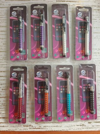 Lote 9 Lápices Táctiles Extensibles