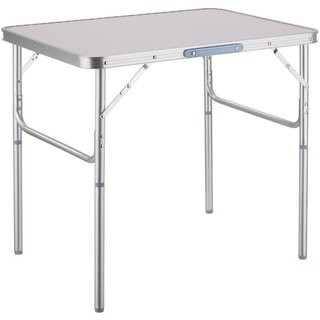 Tavolino pieghevole da campeggio in alluminio 75x55x68 cm