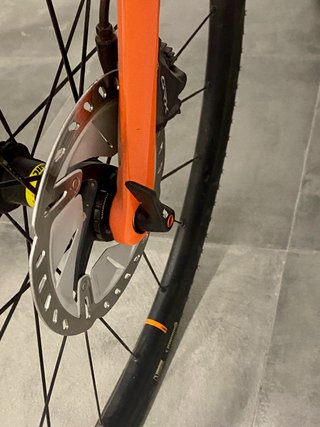 Bicicleta Gravel KTM Verde Arancione