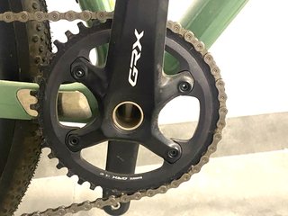 Bicicleta Gravel KTM Verde Arancione