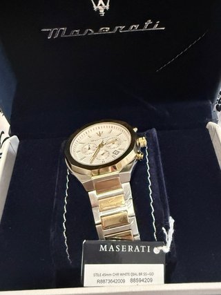 Reloj Maserati Cronógrafo bicolor