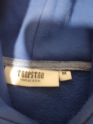 Sudadera bordada azul Talla M
