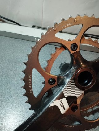 Bielas Sram Force Carbono 50/34T 110 BCD