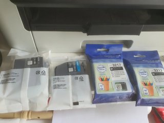 Cartuchos de tinta Brother LC3217 BK