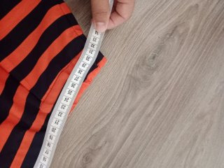 Falda pantalón Stradivarius rayas