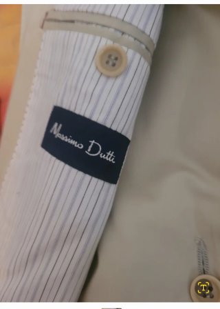 Traje Massimo Dutti Beige Talla M