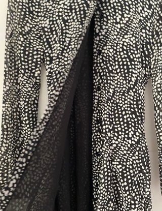 Vestido Zara corto estampado