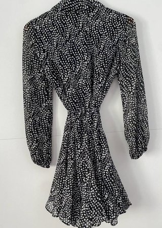 Vestido Zara corto estampado