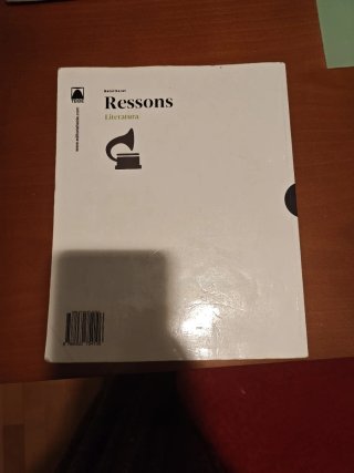 Ressons. Literatura 1 BATX