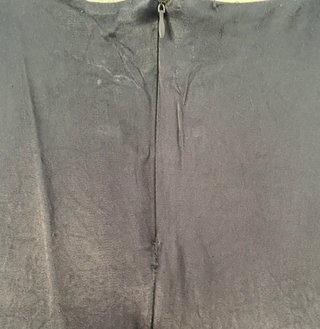 Falda Larga Satinada Gris Talla Única