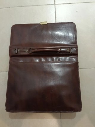 Maletín Vintage Piel Marrón Alta Gama