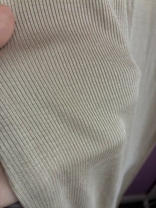 Vestido largo beige
