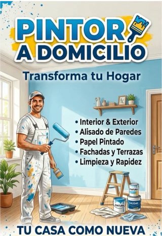 Servicio de Pintor a Domicilio