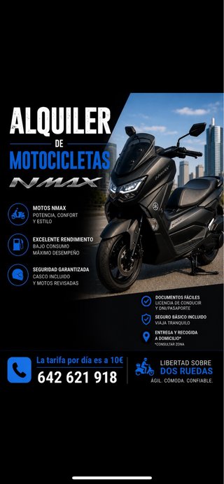 Alquiler de motocicletas