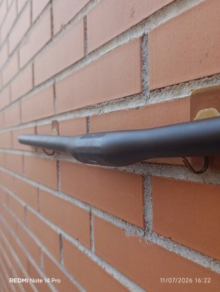 31,8x760mm CARBÓN Manillar plano URBAN CLASSIC.