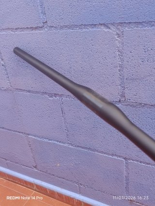 31,8x760mm CARBÓN Manillar plano URBAN CLASSIC.