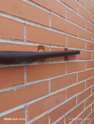 31,8x760mm CARBÓN Manillar plano URBAN CLASSIC.