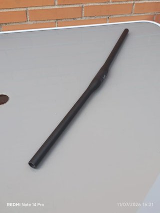 31,8x760mm CARBÓN Manillar plano URBAN CLASSIC.