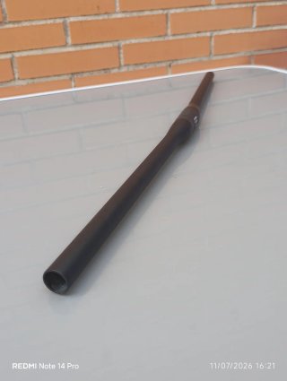31,8x760mm CARBÓN Manillar plano URBAN CLASSIC.