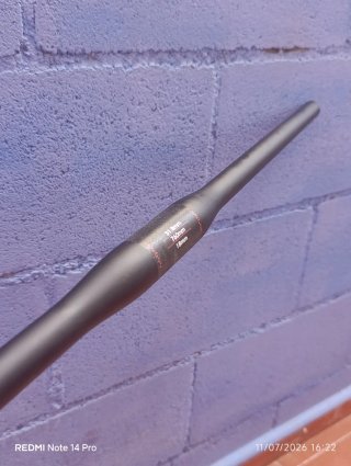 31,8x760mm CARBÓN Manillar plano URBAN CLASSIC.