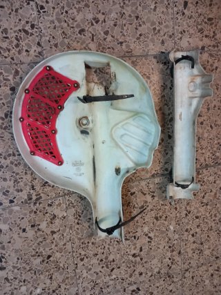 Protector Disco Freno Acerbis Blanco