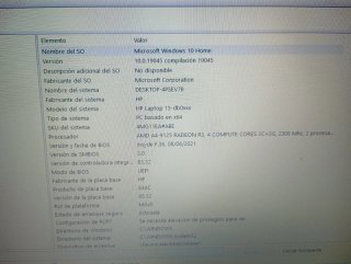Portátil HP 15 laptop