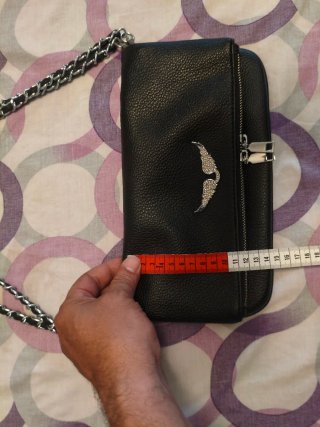 Bolso Zadig & Voltaire negro cadena