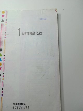 Matemáticas 1 Secundaria
