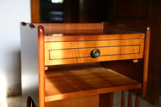 Mesita auxiliar madera maciza