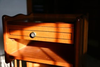 Mesita auxiliar madera maciza