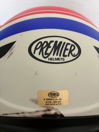 Casco Moto Premier Retro Talla XS