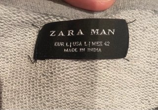 Lote: Anillo Cuero+Sudadera L+Pantalón 42.