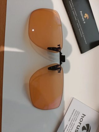 Horus X Clip On para Gafas Graduadas filtro luz az