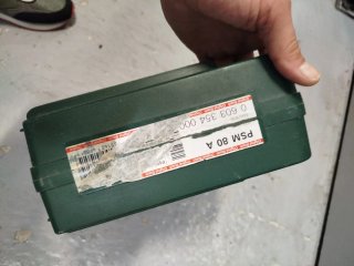 Caja Bosch PSM 80 A Lijadora Vacía