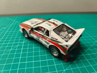 Coche Scalextric Lancia 037 Totip 1983