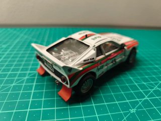 Coche Scalextric Lancia 037 Totip 1983