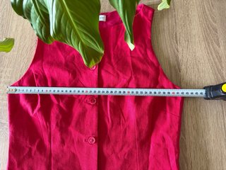 Vestido de lino con botones - Sin estrenar -