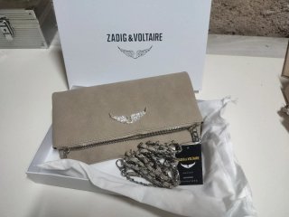 Bolso Zadig & Voltaire Beige/Plata